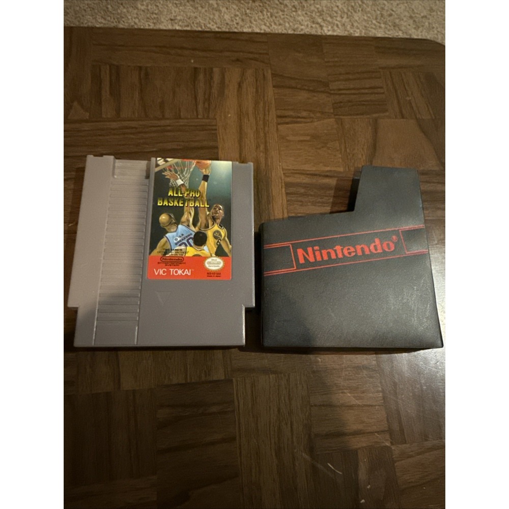All-Pro Basketball (Nintendo NES, 1989) Cartridge Only